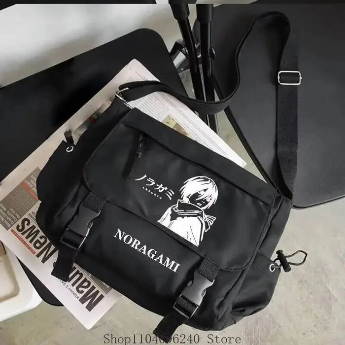 Mochila de moda con tema de juego Noragami YATO, mochila escolar para estudiantes, bolso de Cosplay de Anime, bolso de mensajero, juego de Anime