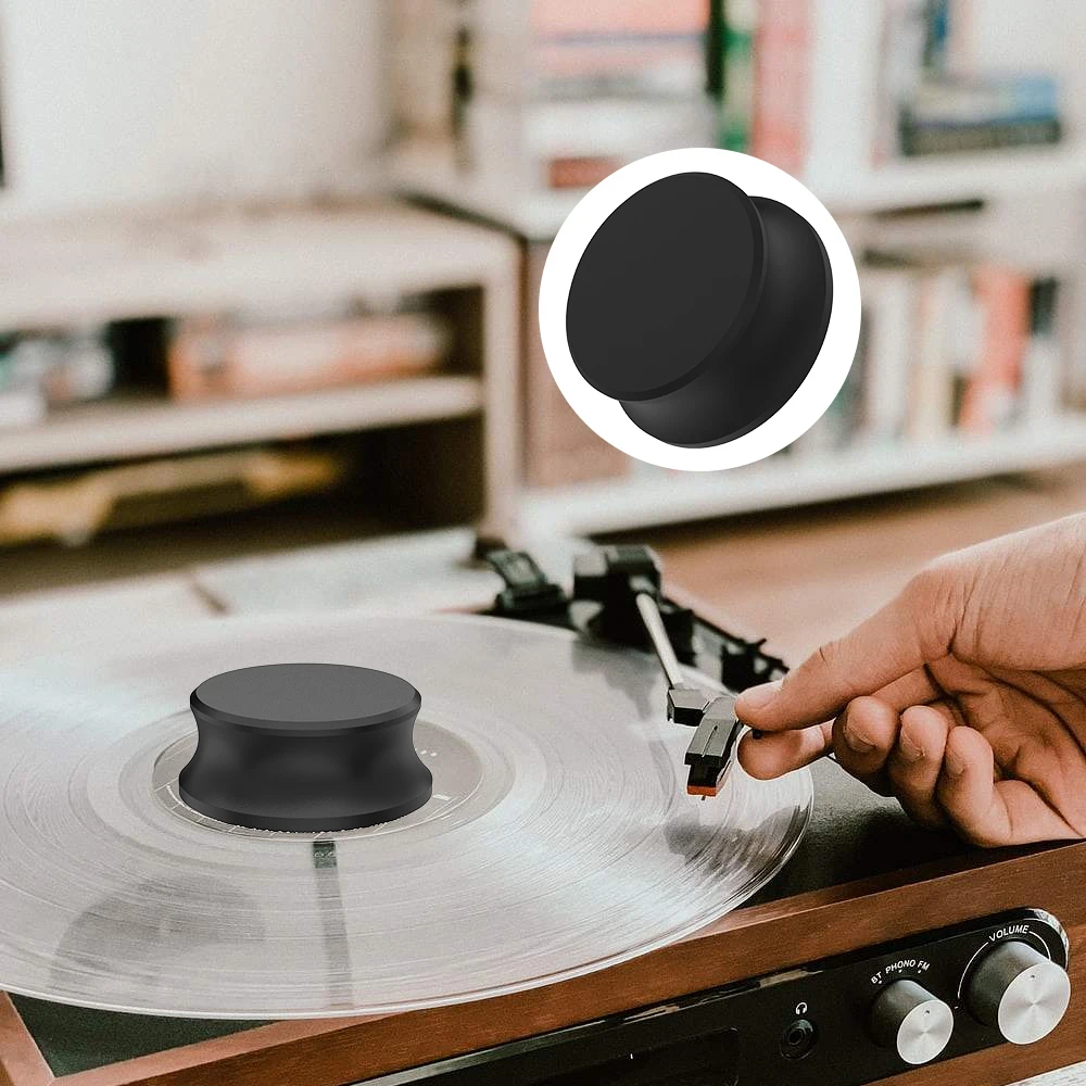 LP Vinyl Recorder 280G 350g Clip Disc Legierung Aufnahme Aluminium Eliminierung Plattenspieler Vinyl LP Disc Stabilisator – Detail 11