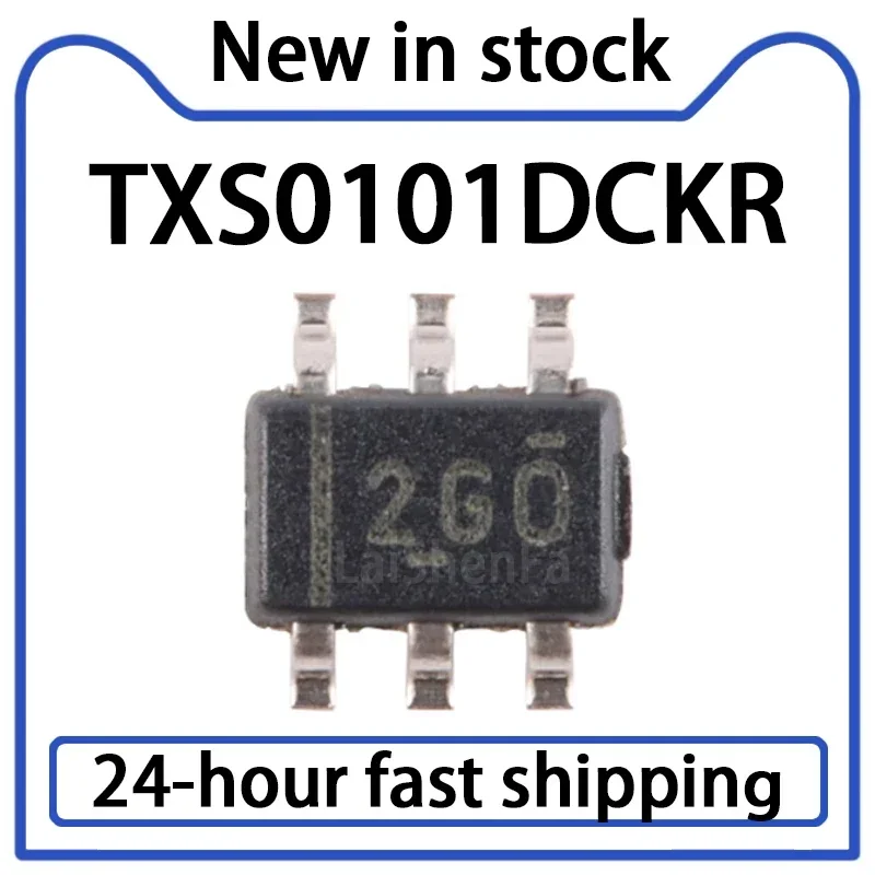 10PCS TXS0101DCKR SC-70-6 1-bit Bidirectional Voltage Level Converter Chip in Stock