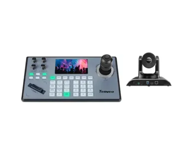 

Комплекты для конференций Tenveo Medium VHD20U: PTZ-камера для видеоконференций 2.38MP 20x 1080p 60fps USB 3.0/HDMI и контроллер-джойстик 4D