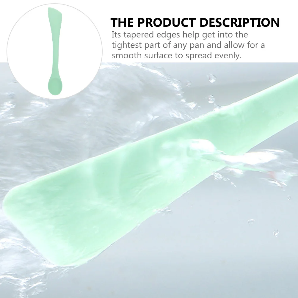 

Dual-Head Silicone Scraper Spoon Odorless Eco-Friendly Baking Tool Multifunction Spoon Scraper Cake Cream Spreader Kitchen