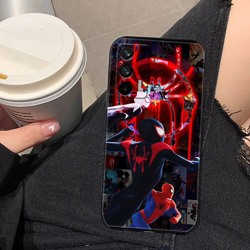 Marvel Spider Man Cartoon Comic Phone Case For Realme C11 C15 C20 C21 C21Y C30 C30S C33 C35 C53 C55 C63 C65 GT NEO 2 Case Funda