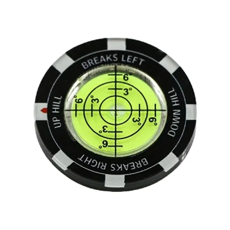 Golf Putt Ball Marker High Precision Round Green Reader Golfing Putting Aid Golf Slope Putting Reader 1PC
