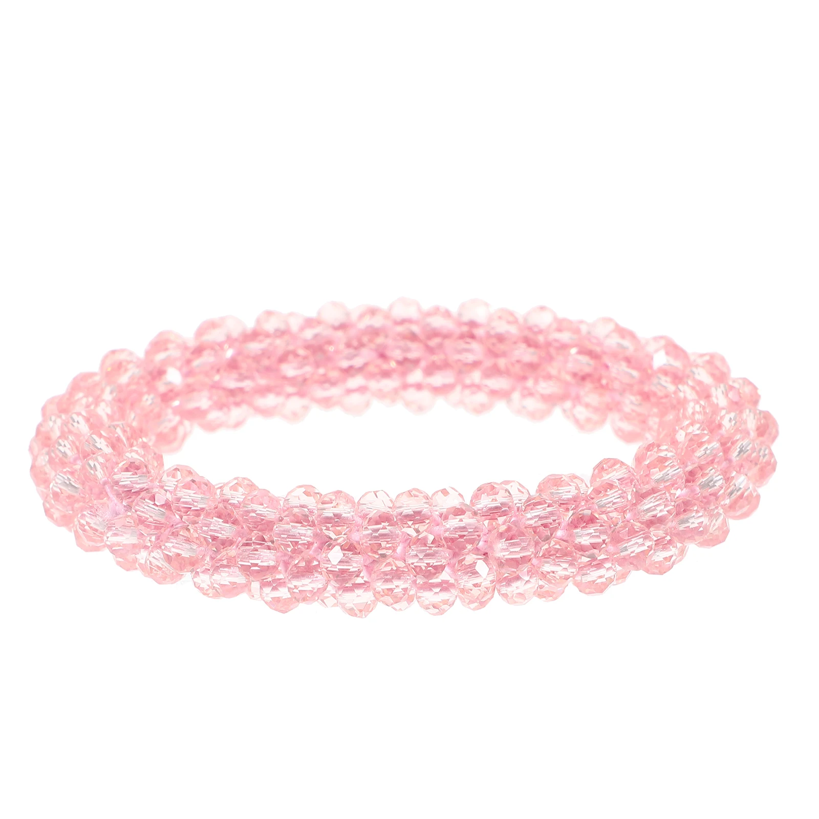 

Elastic Glitter Rhinestone Hair Tie Ponytail Holder For Women Girls Decorative Small Hair Bands Elegant Accessories For Party