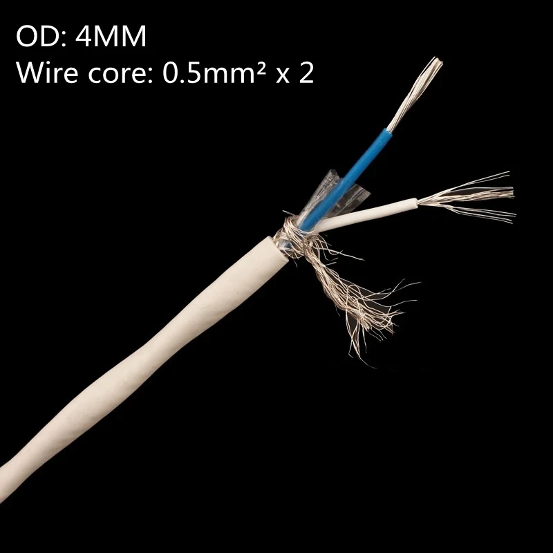 Hi-End 3 มม./4 มม.ชุบเงินHIFI AMPเครื่องเล่นCD VCD DVD Audioทองแดงบริสุทธิ์RCA XLRสัญญาณสาย