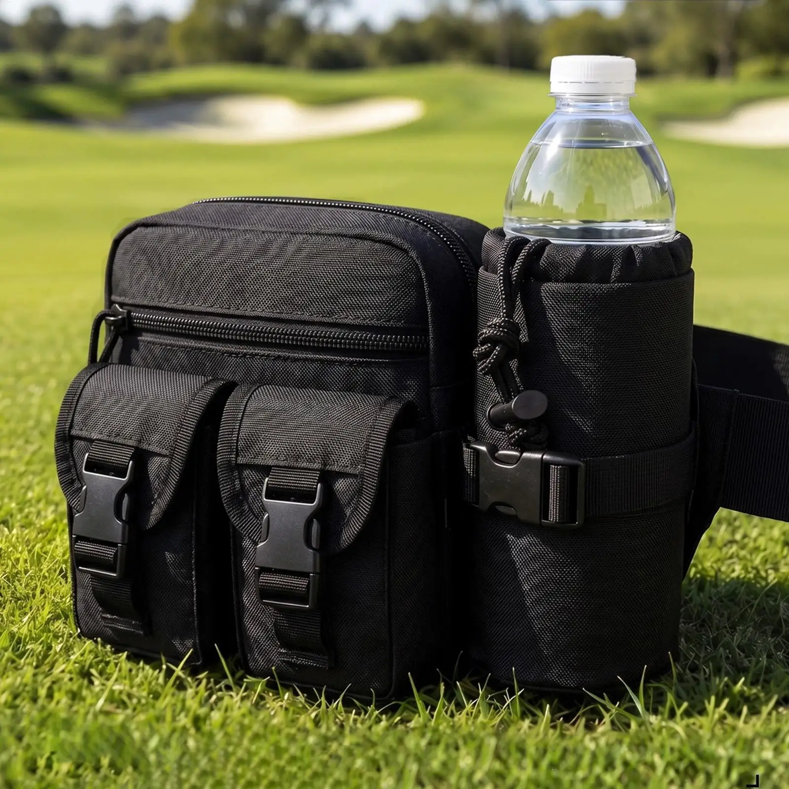 Gym Fanny Pack Portable Waist Bag Golf Fanny Pack For Travel Workout Golf Hiking Running Camping Fitness Outdoor Commuting