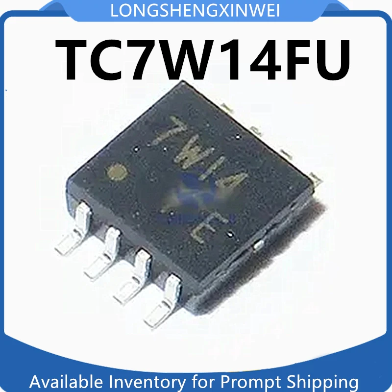 1PCS  Original TC7W14FU Screen Printed 7W14 New Patch SSOP8 Three Schmidt Inverter Logic Chip