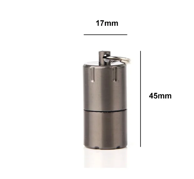 Metal Windproof Gasoline Kerosene Lighter, Mini Keychain, Creative Cigarette Accessories, Men Gadgets, New