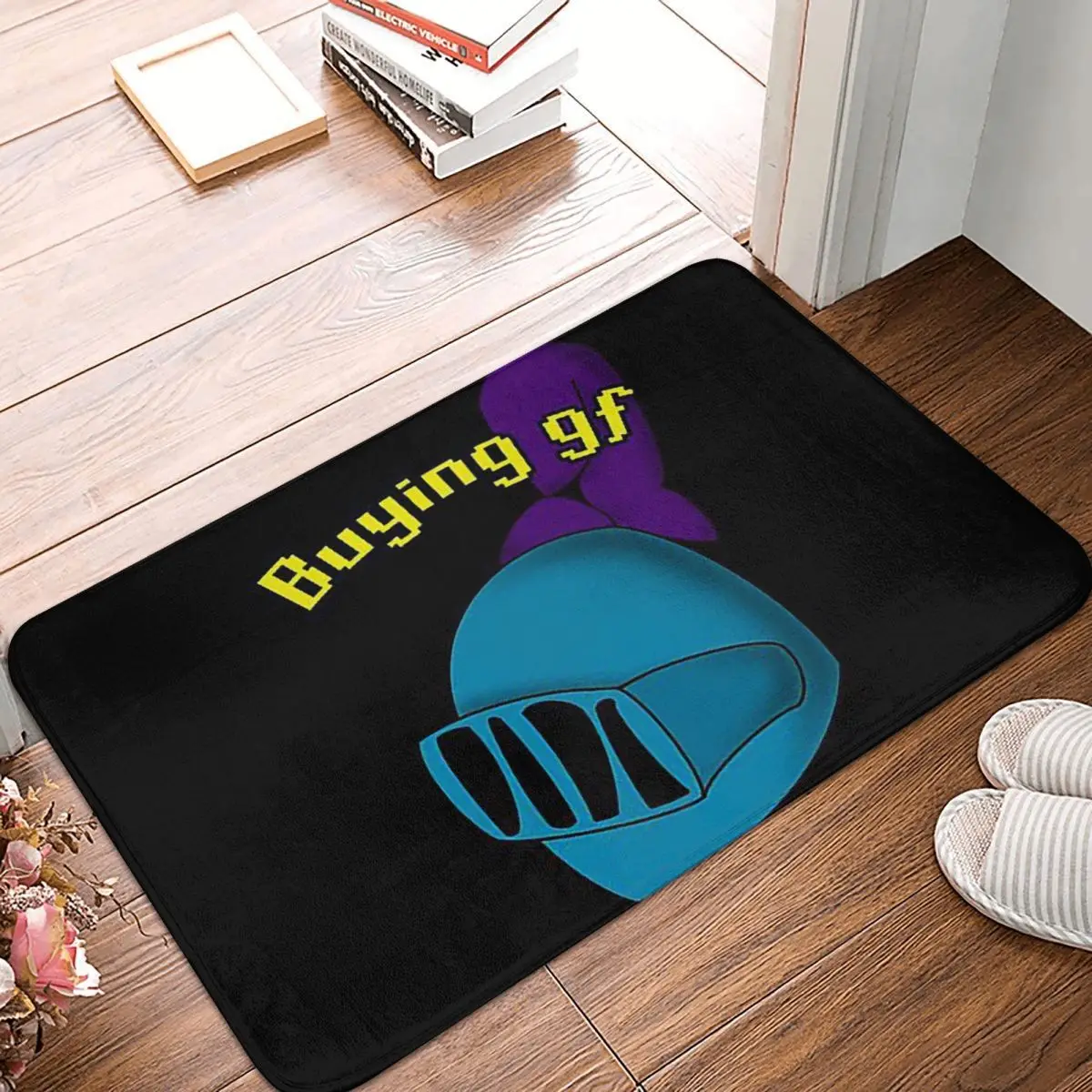 Buying GF Meme OSRS Old School Non-slip Doormat Floor Mat Washable Carpet Rug for Kitchen Entrance Home Bedroom Footpad Mats