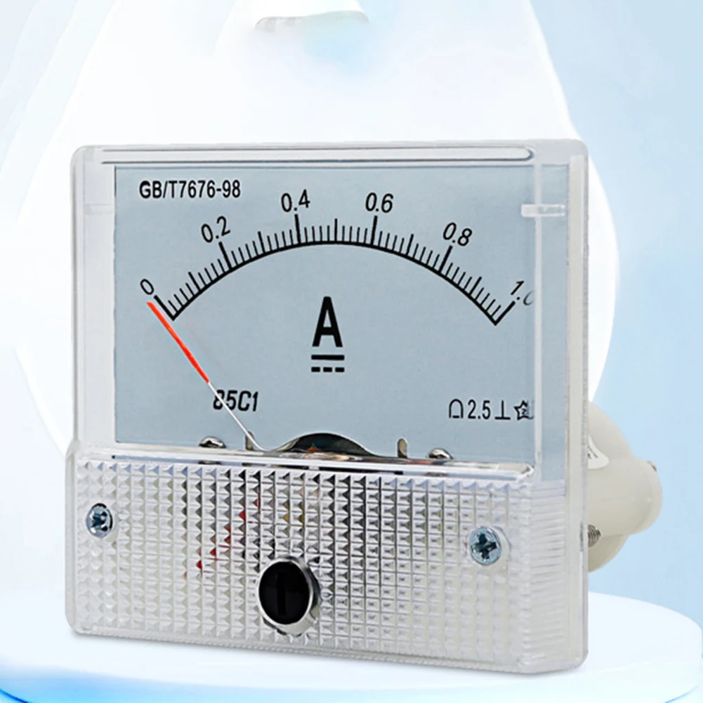 Current Meter DC Ammeter 50 60Hz Frequency Computer-printed Scale As Show For Control Panels For Industrial Equipment