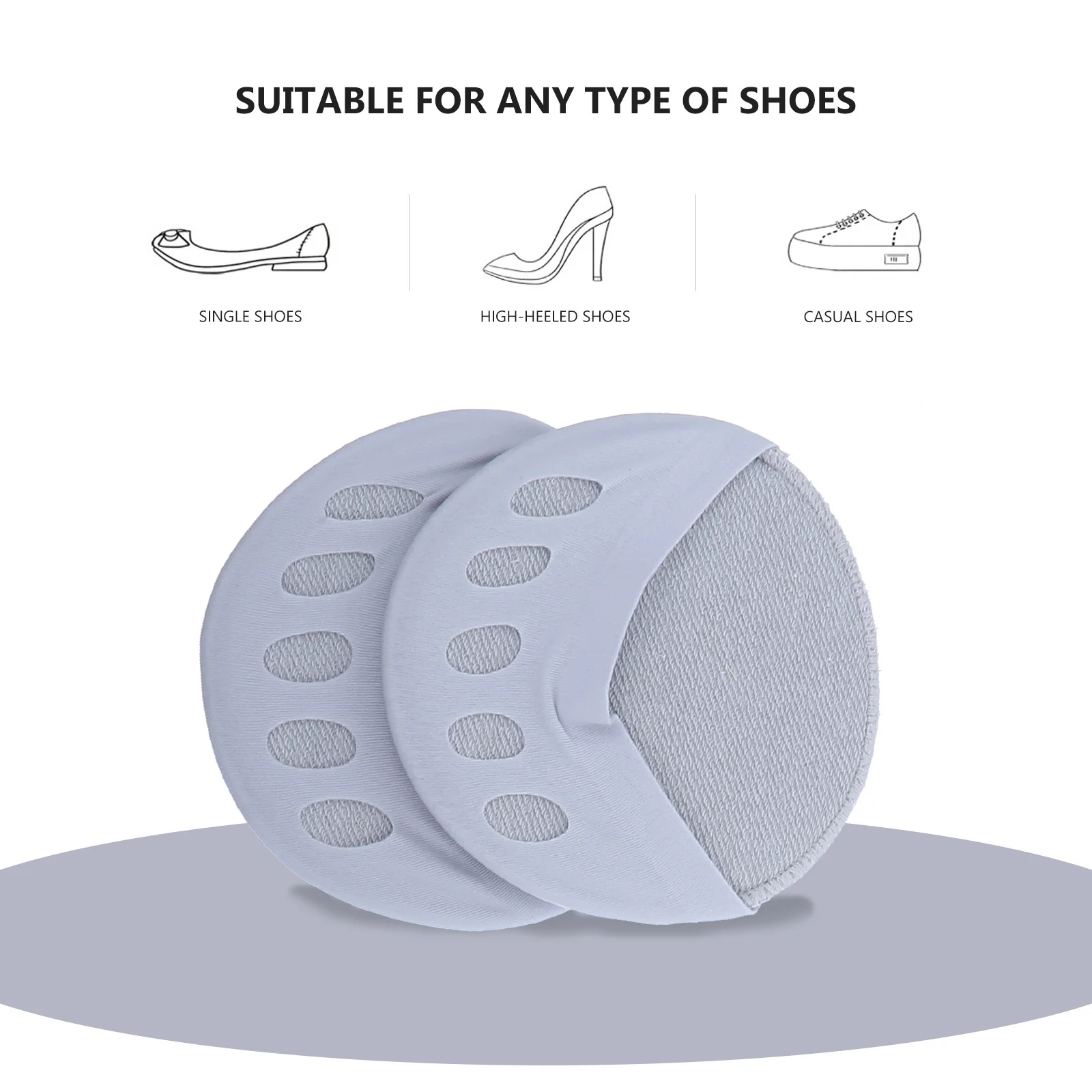 

Metatarsal Cushion Forefoot Cushion Pad Foot Cushion Pad Invisible Forefoot Pad Protector Cushion Pad