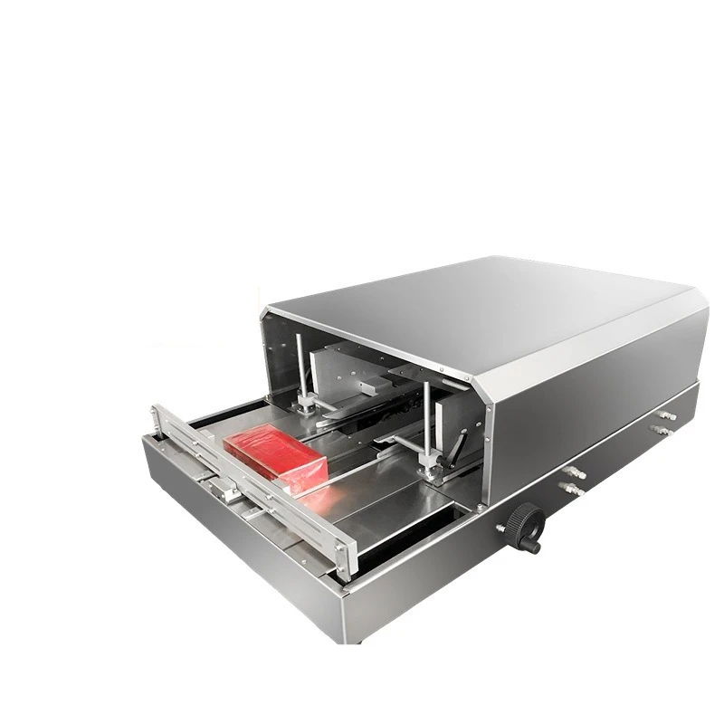 Pneumatic folding film machine, semi-automatic folding machine on both sides, three-dimensional packaging machine