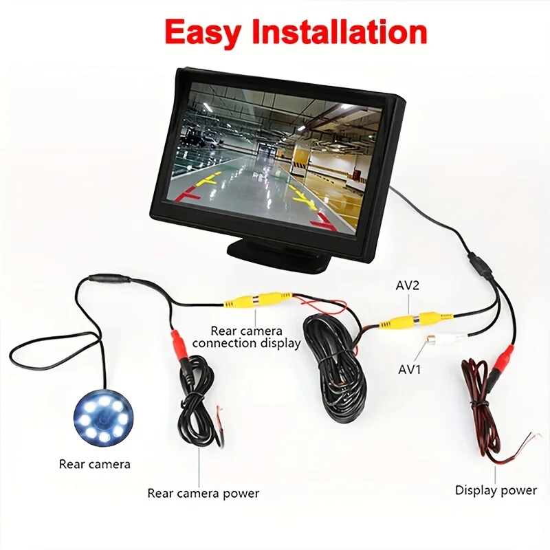 Car Backup Camera S…
