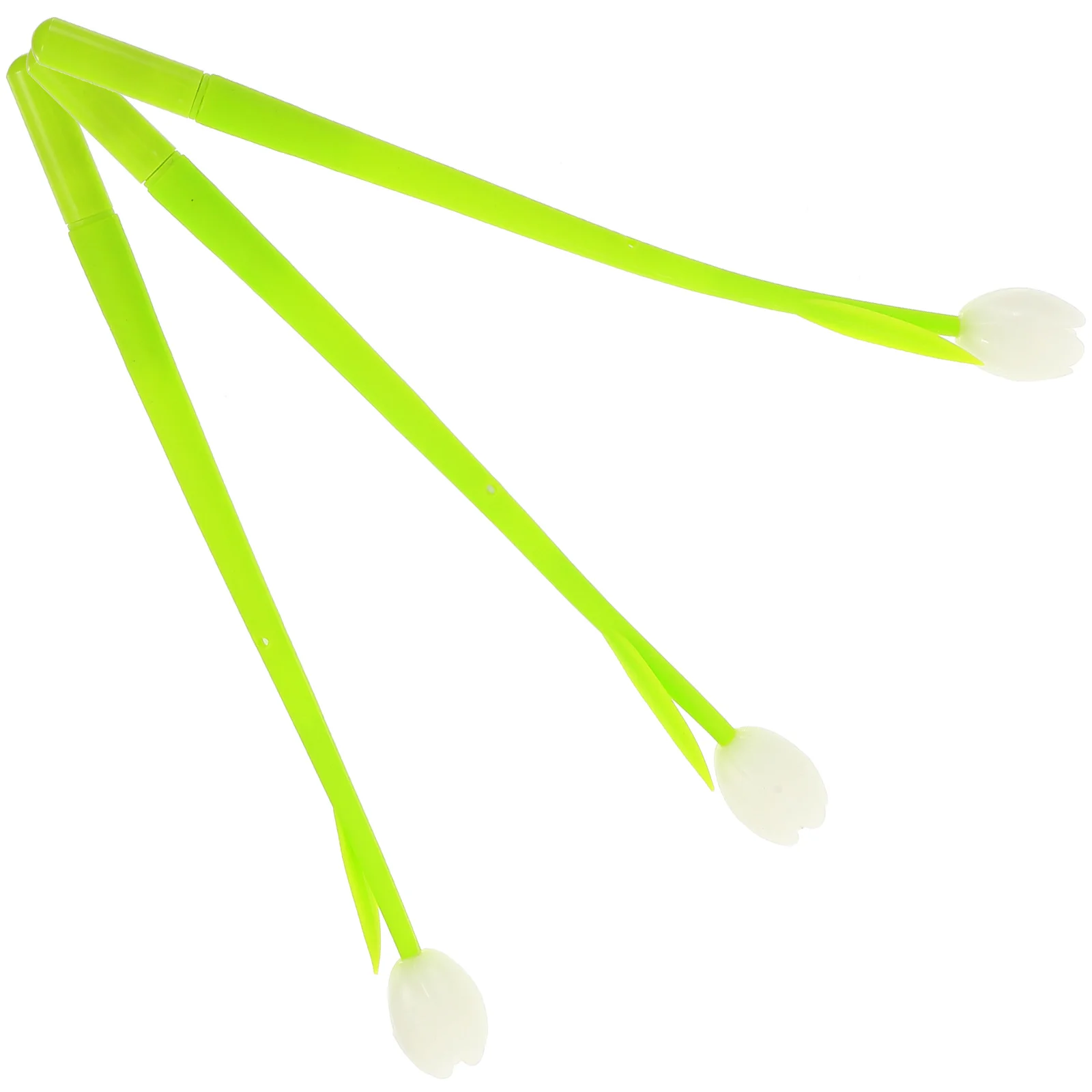 

3pcs Succulent Gel Pens Fine Tip Juicy Plant Design Lightweight Writing Pen Smooth Gift Kids Students
