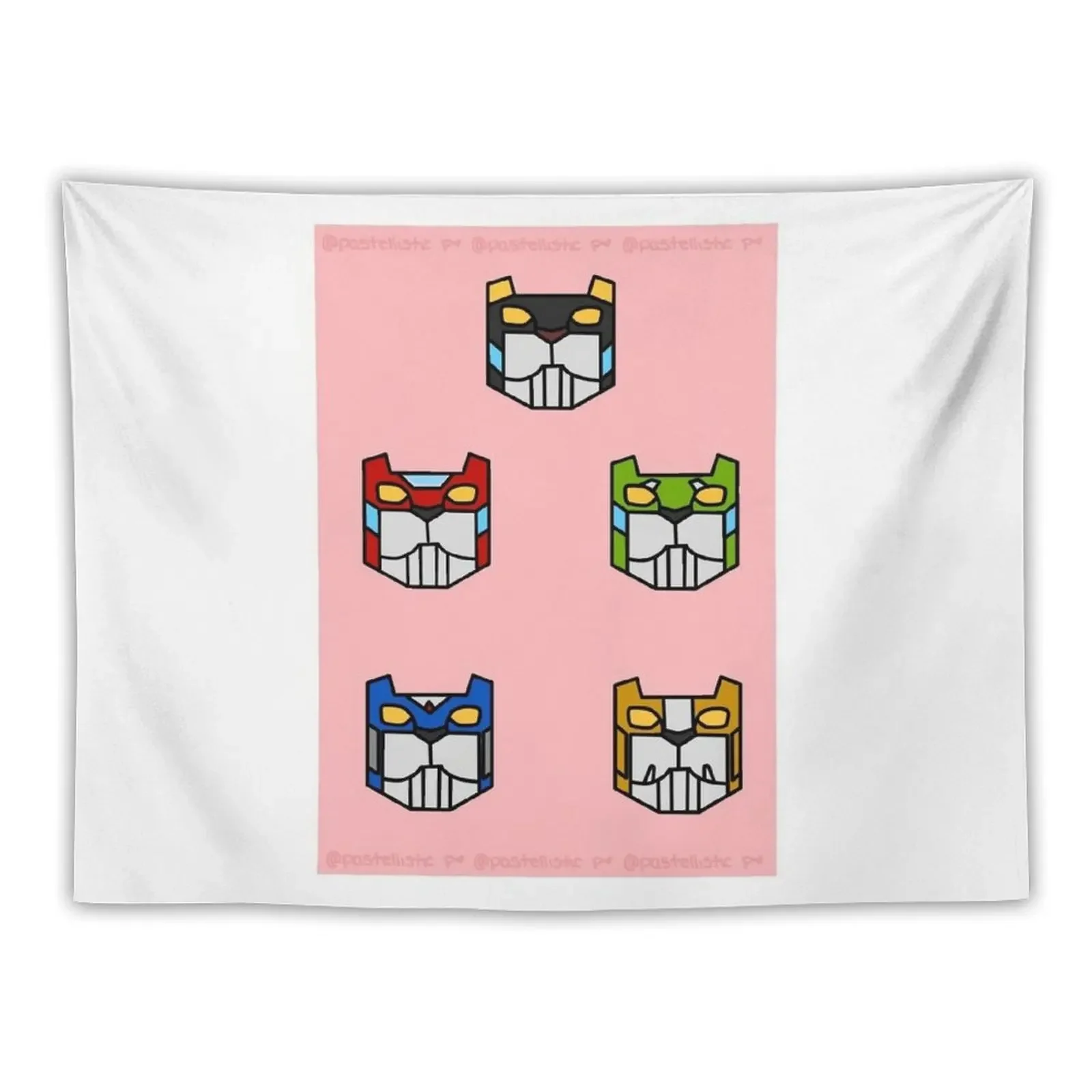 Voltron Lions Poster Tapestry Cute Room Decor On The Wall Room Ornaments Tapestry