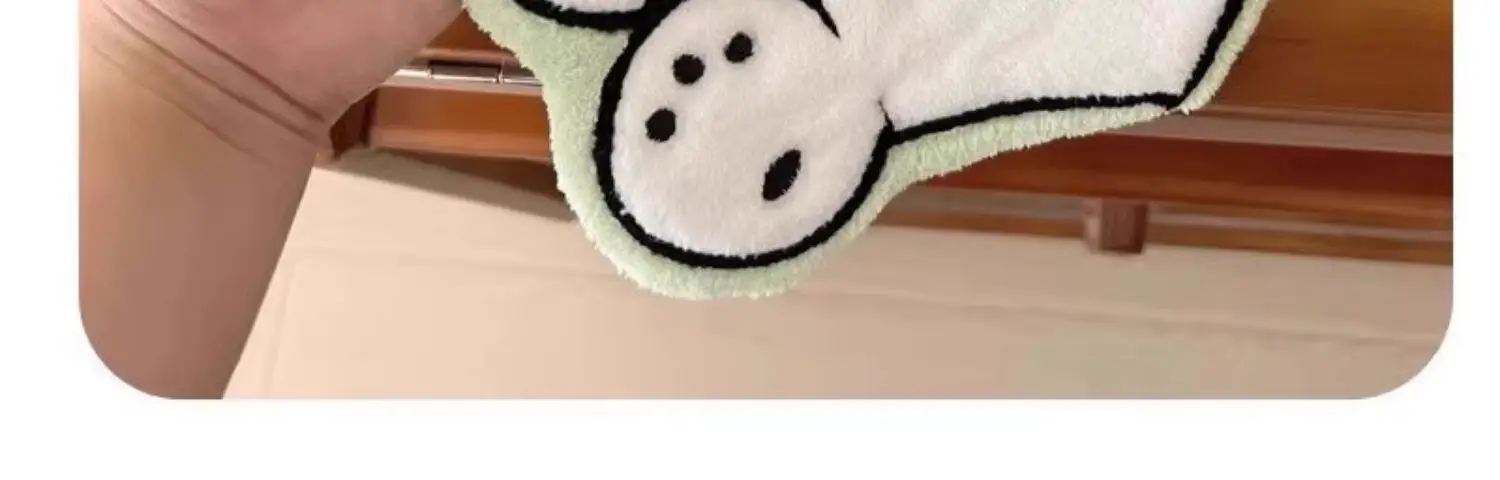 Neues Produkt auf Lager: KT Cat My Melody Hängendes Handtuch, verdickt, super saugfähig, niedliches Cartoon-Design für Bad, Küche und Haushalt – Detail 13