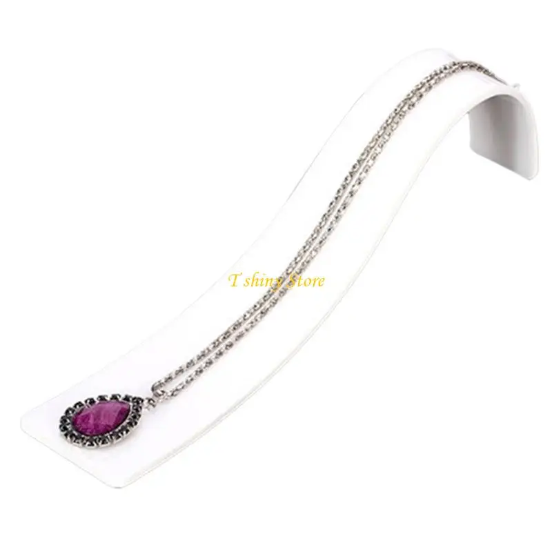 

N58F Stylish Curved Jewelry Display Stand Versatile Handchain Bracelet Bangle Holder