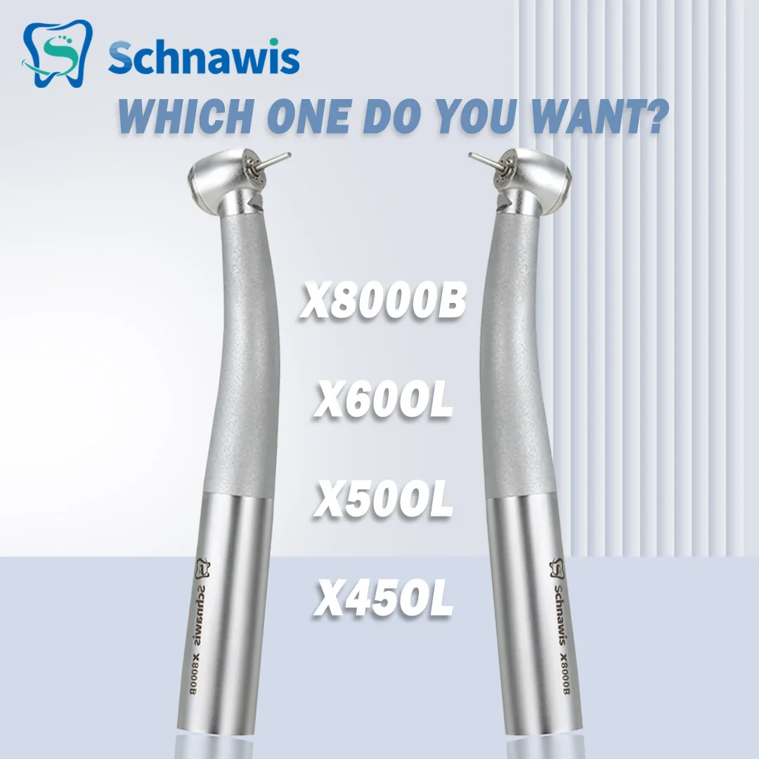 

Schnawis Dental High Speed Handpiece Internal Water Spray Dental Hand piece Rotor Tip Ceramic Bearing X500L Air Turbine