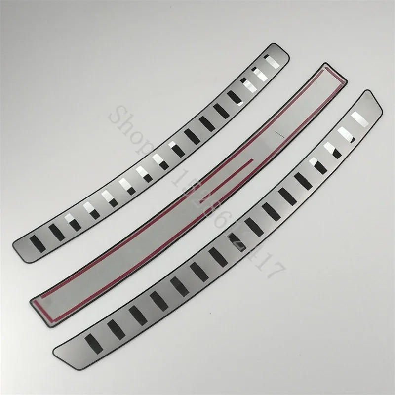 For VW Volkswagen Passat B8 B7 B6 2006 2007~2023 Rear Bumper Protector Sill Trunk Tread Plate cover Trim Car Accessories