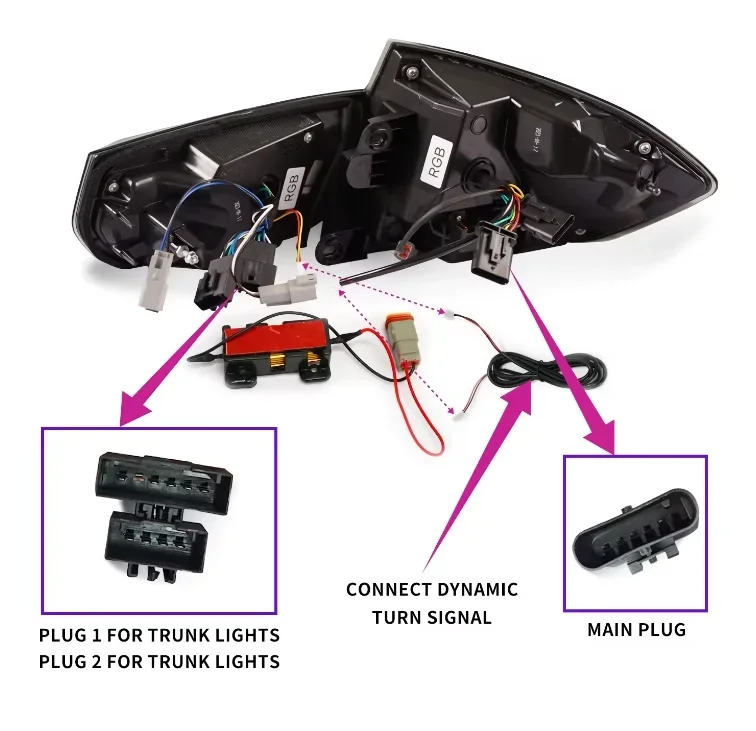 

Car Accessories for CSL RGB F30 2013-2018 Rear Taillight Assembly Fast Shipping