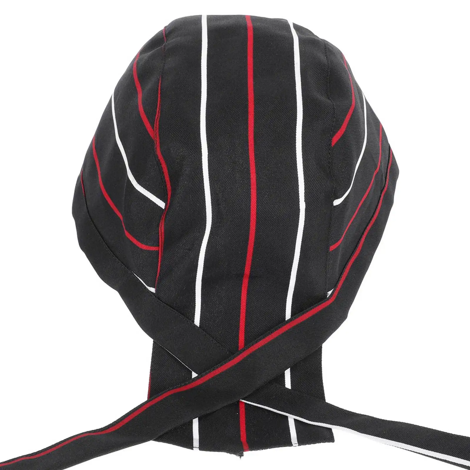 2Pcs 요리사 해적 모자 조정 가능한 폴리 에스터 요리 모자 남성 여성에게 적합 주방 케이터링 작업복 레스토랑 유니폼