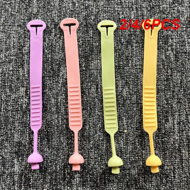 2/4/6PCS Toilet Lid Lifter Durable Durable Toilet Lid Lifter Toilet Accessories Handle Flipper Health Silicone Material