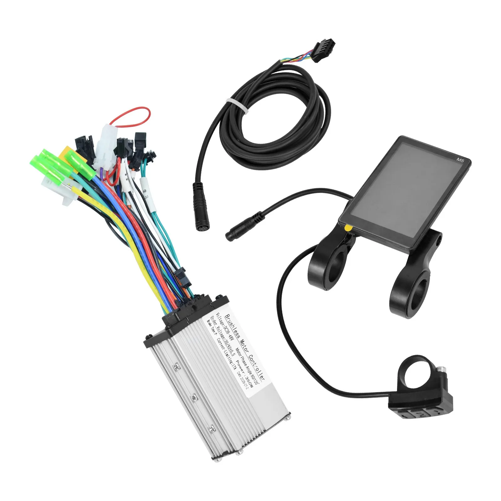 For Daily City Commuting Electric Scooter Controller M5 Color LCD Display Brushless Motor Control Compact Alloy Construction