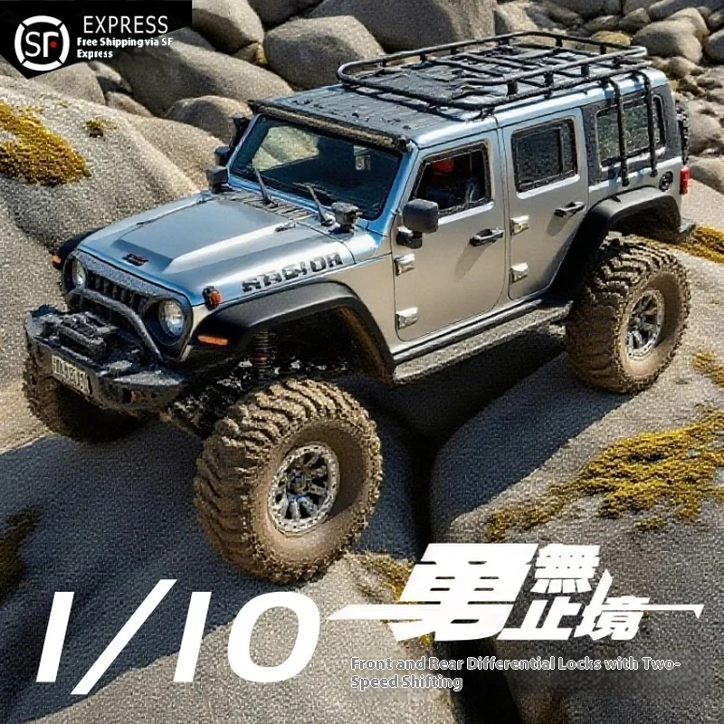 

Weili 104006 Pro 1:10 Brushless Front Rear Differential Lock Remote Control Electric 4wd Off Road Vehicle Climbing Vehicle Rc