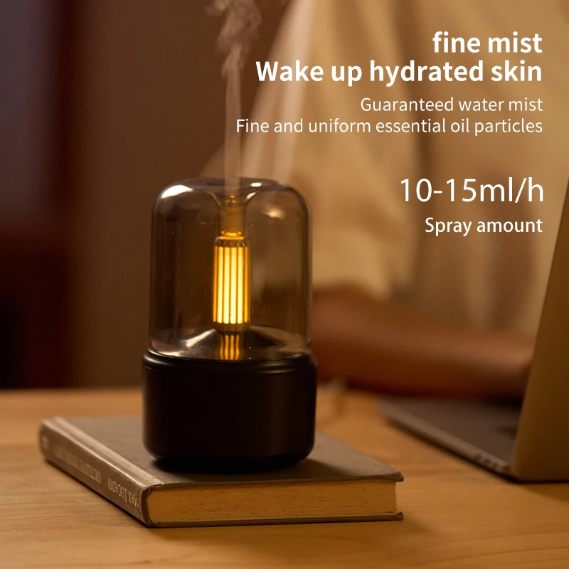 Creative Candlelight Aromatherapy machine usb plug-in desktop ambience Candlelight Home Aromatherapy humidifier