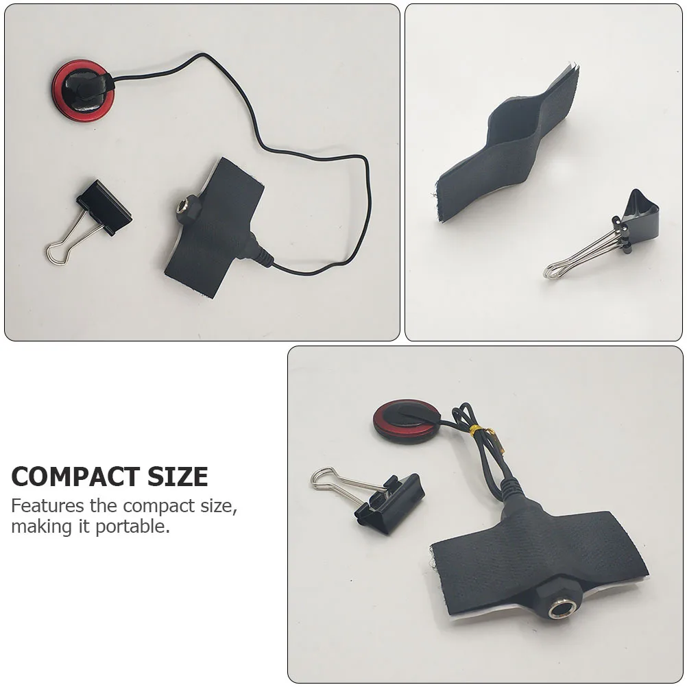 Pastilla de instrumentos Universal compacta de alta clase para guitarra, ukelele, violín, transductor, accesorio de micrófono piezoeléctrico acústico