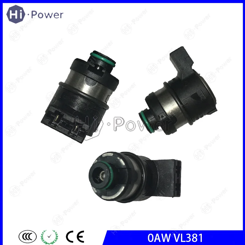 0AW VL381 CVT Automatic Transmission Solenoid Kit N216 For AUDI A4 A5 A6 A7 Car Gearbox Solenoid Valve Kit