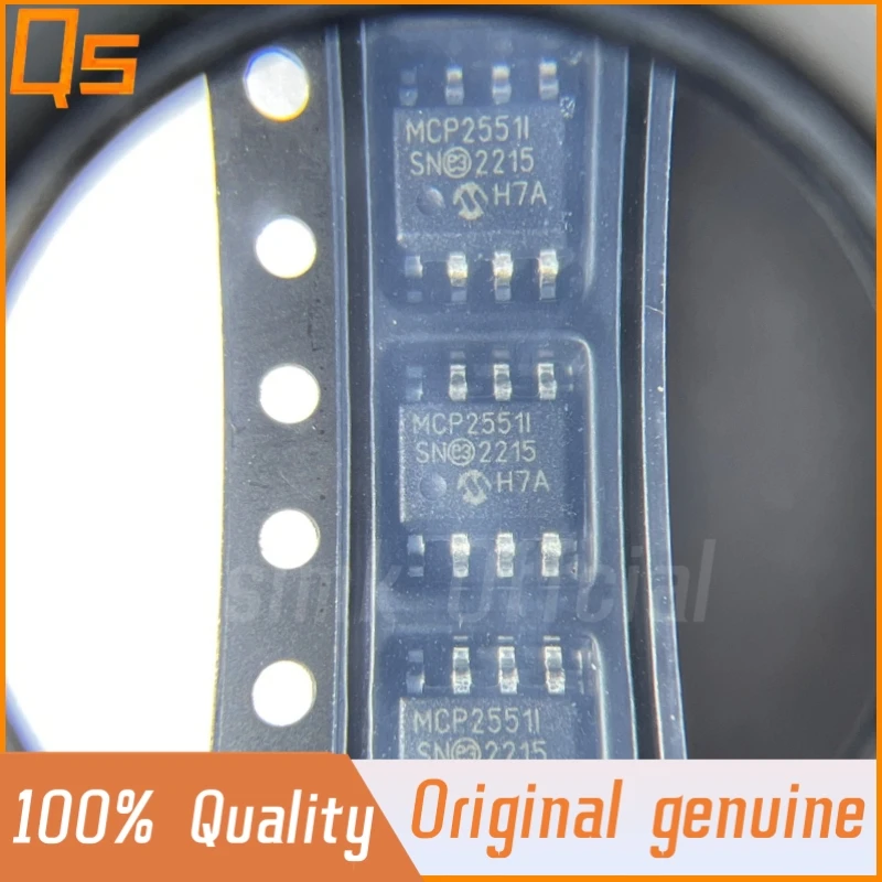 

New Original MCP2551 MCP2551T-I/SN SOIC-8 high-speed CAN transceiver chip
