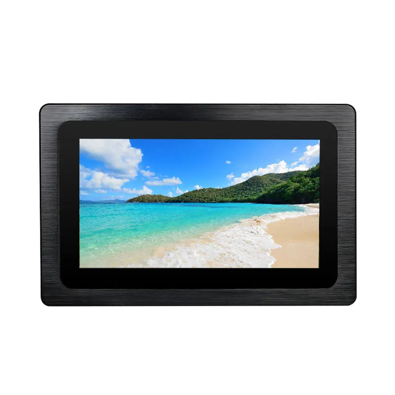 

front bezel 3mm 10 inch capacitive touch mini computer monitor