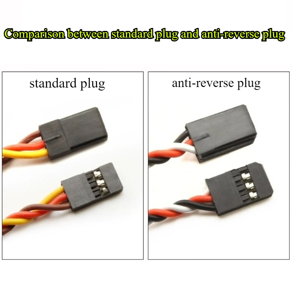 5 قطعة 10/15/20/30/35/40/45/50/60-100 سنتيمتر سيرفو تمديد كابل 60 الأساسية ل Futaba JR المضادة للتدخل مضاعفات ل RC هليكوبتر جزء