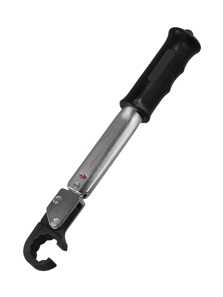 Ratchet Torque Wrench Featuring Open End for Use in Air Conditioner and Vehicle Repairs with Torque Control Capability
