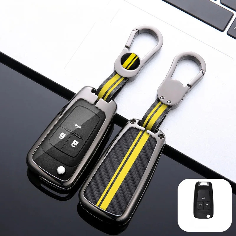 Car Key Case Cover For Buick Encore Lacrosse Skylark Rendezvous Cruze Chevrolet Sonic Trax Onix Tahoe 2011 Opel Vauxhall Insigni