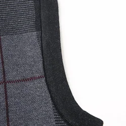 Casual Men's Father's Sweater Vest Knit Tank Top V Neck Sleeveless Plaid Warm Cardigan Sweaters Tops Male Gift Clothing