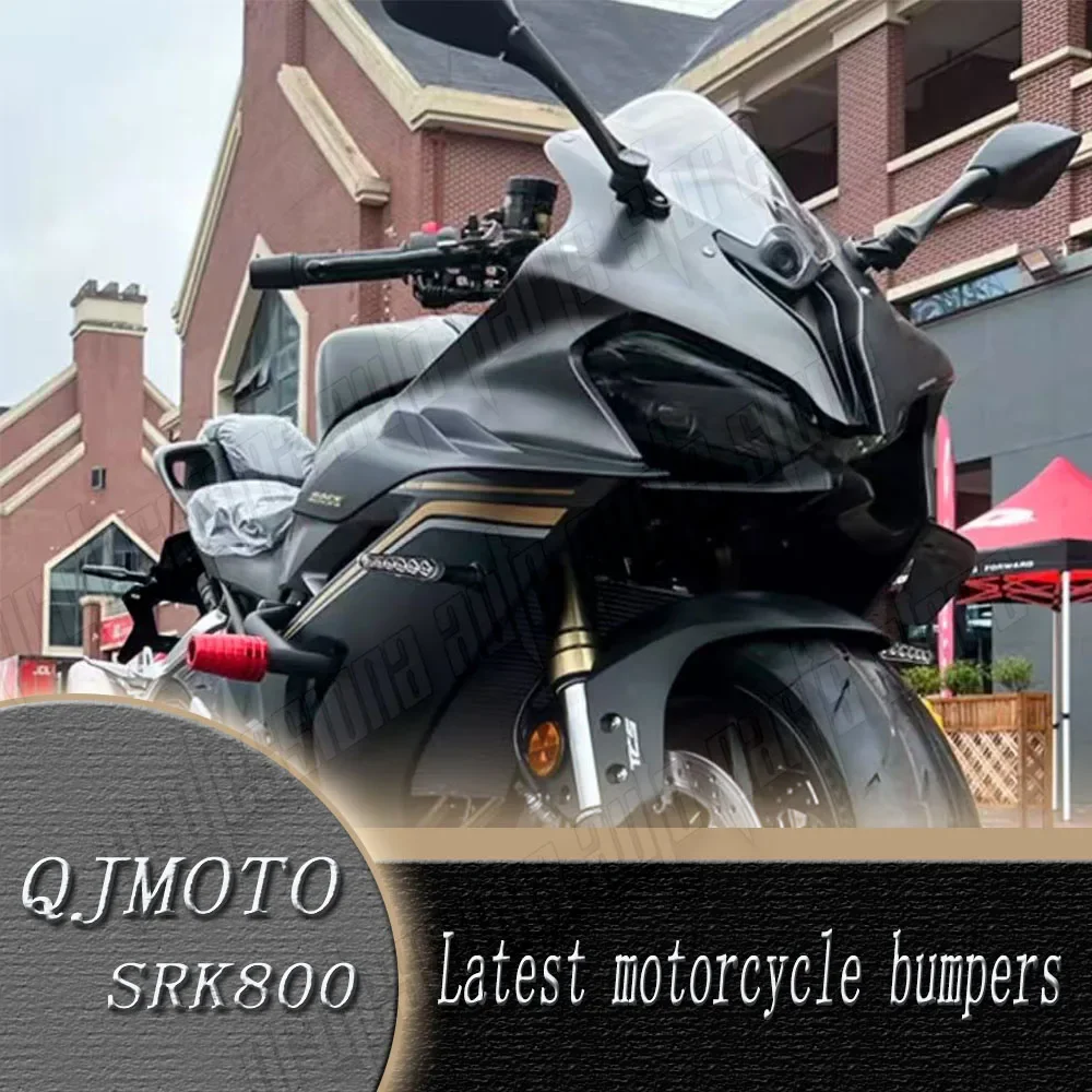 

Motorcycle Engine Guard Highway Crash Bar Bumper Frame Protection Protector for QJMotor SRK800RR SRK800 RR SRK 800 RR