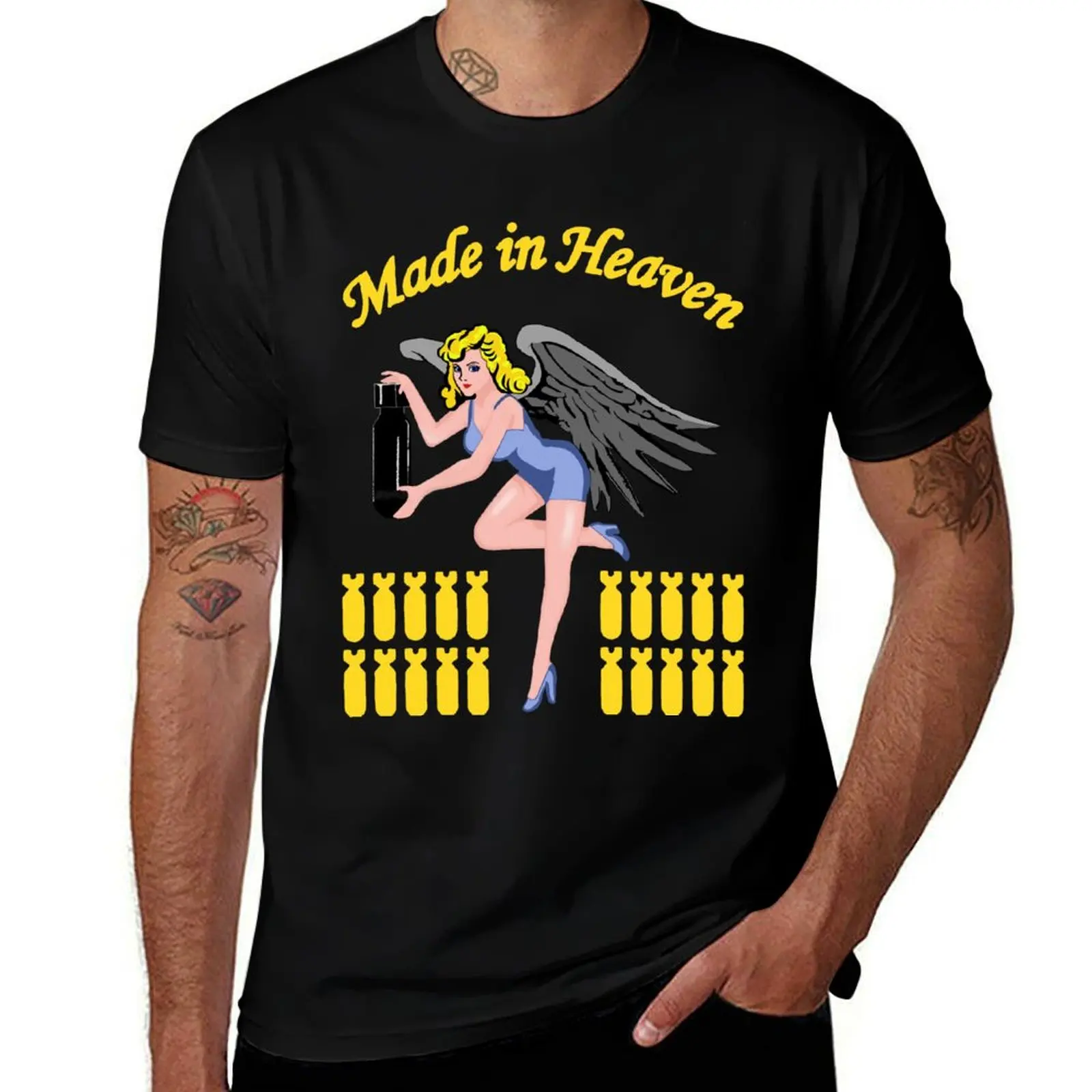 Made in heaven T-Shirt Casual Streetwear Short Sleeve Tee