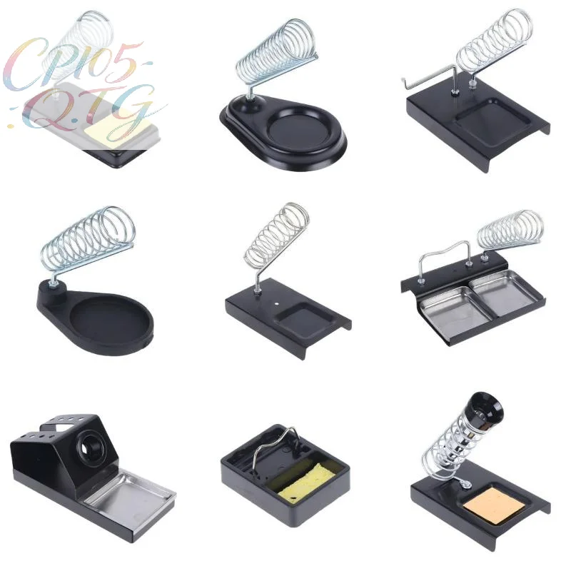 Hot Sale Soldering Iron Holder Metal Spring Stand Multi Function Solder Support Base For Welding Repair DIY Handwork Tool Use