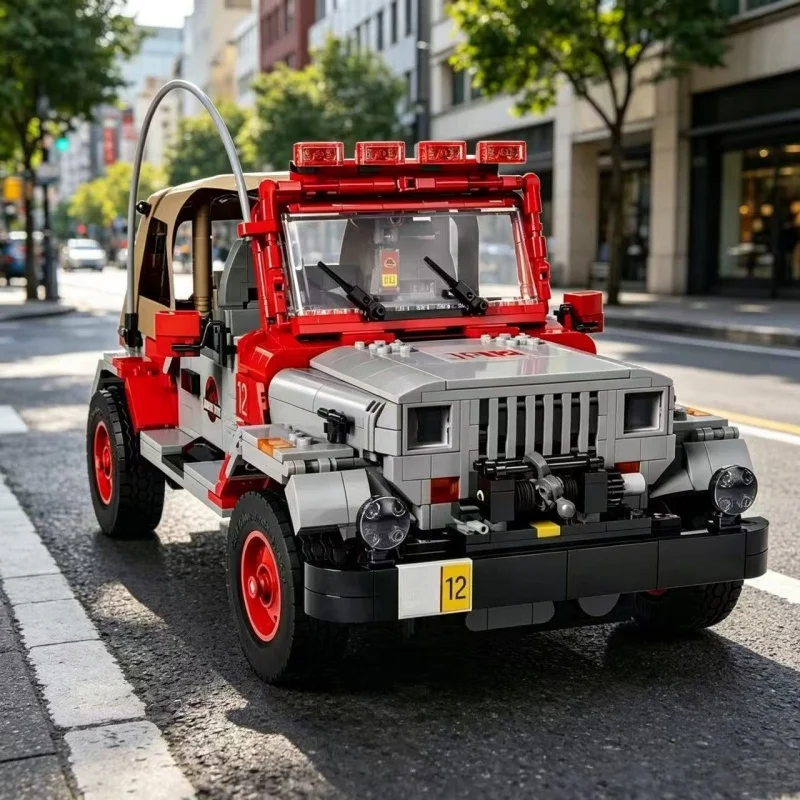 

Technical Wrangler Off-road Car Building Blocks Sport Vehicle SUV Bricks Toy For Enthusiasts Adults