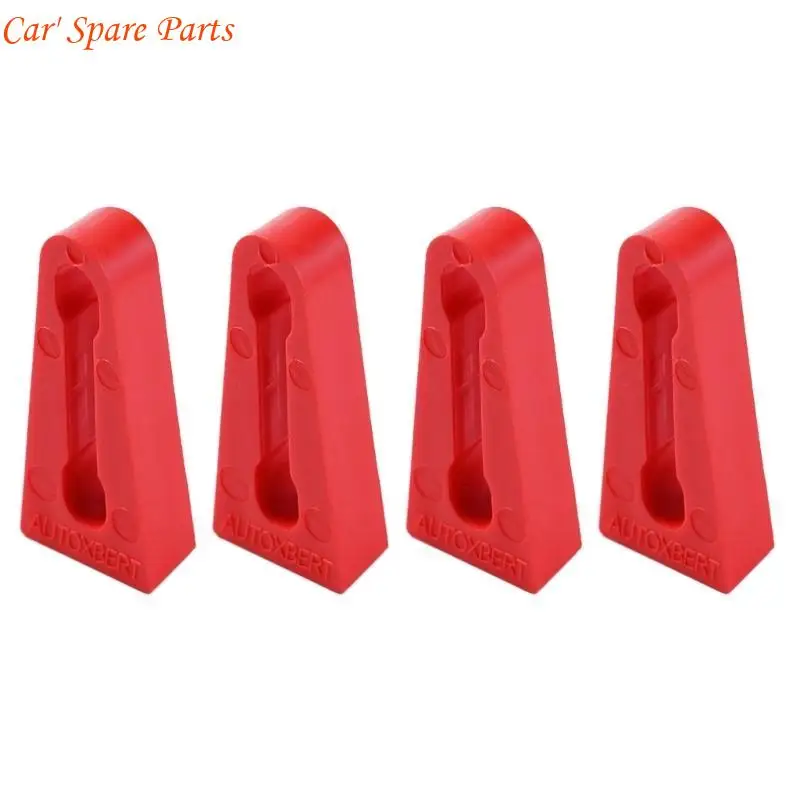 

Y4UA 4 шт., подушки для дверного замка автомобиля, амортизирующие коврики для снижения шума, сохранения целостности автомобиля,