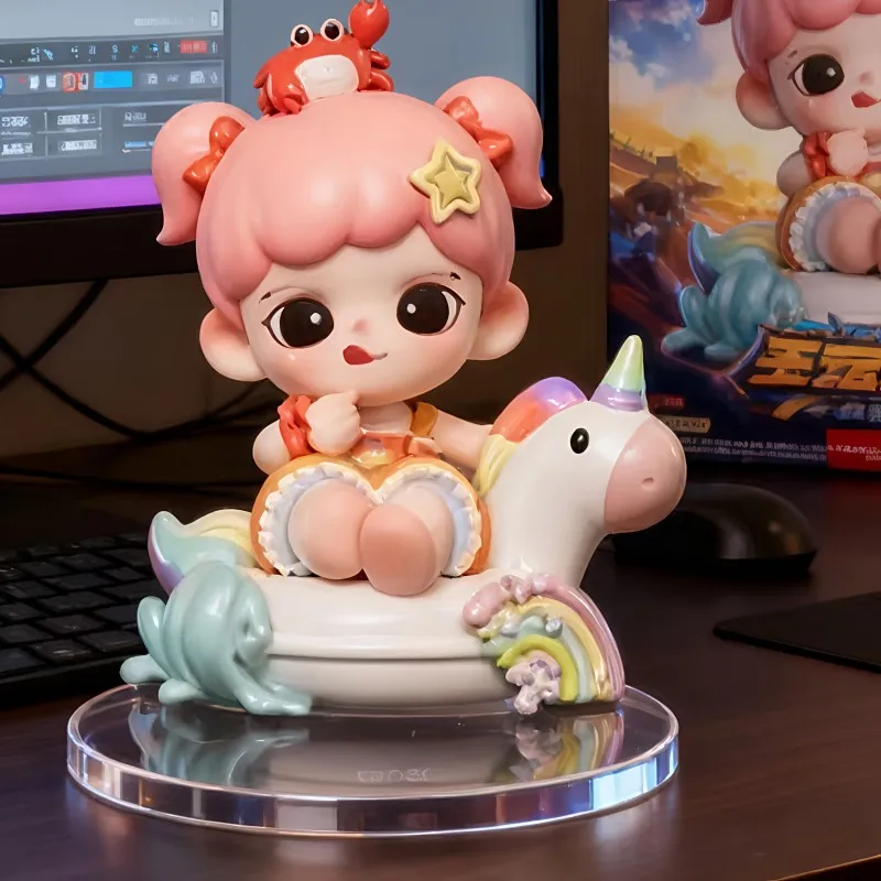 Echte Tntspace Honor Of Kings Canyon Fantasy Series Blind Box Leuke beeldjescollectie Desktop Ornament Modetrend Cadeau