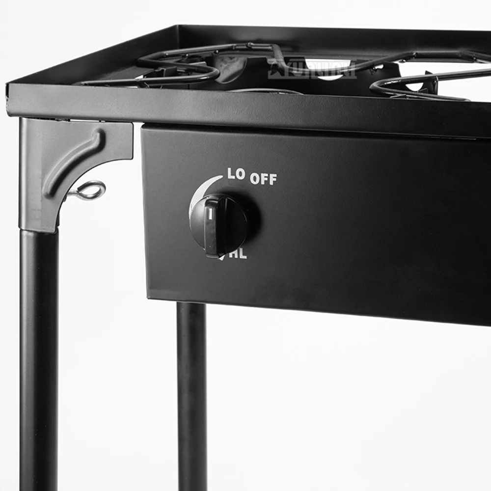 YUNLINLI アップグレードストーブ鋳鉄省エネスタンドクッカー Estufa De Gas Portatill