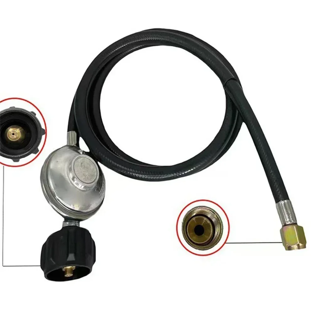 

4FT Propane Hose Propane Adapter Hose Cleaner Heating Experience Enhanced Safety Assurance Integrated Propane Filter