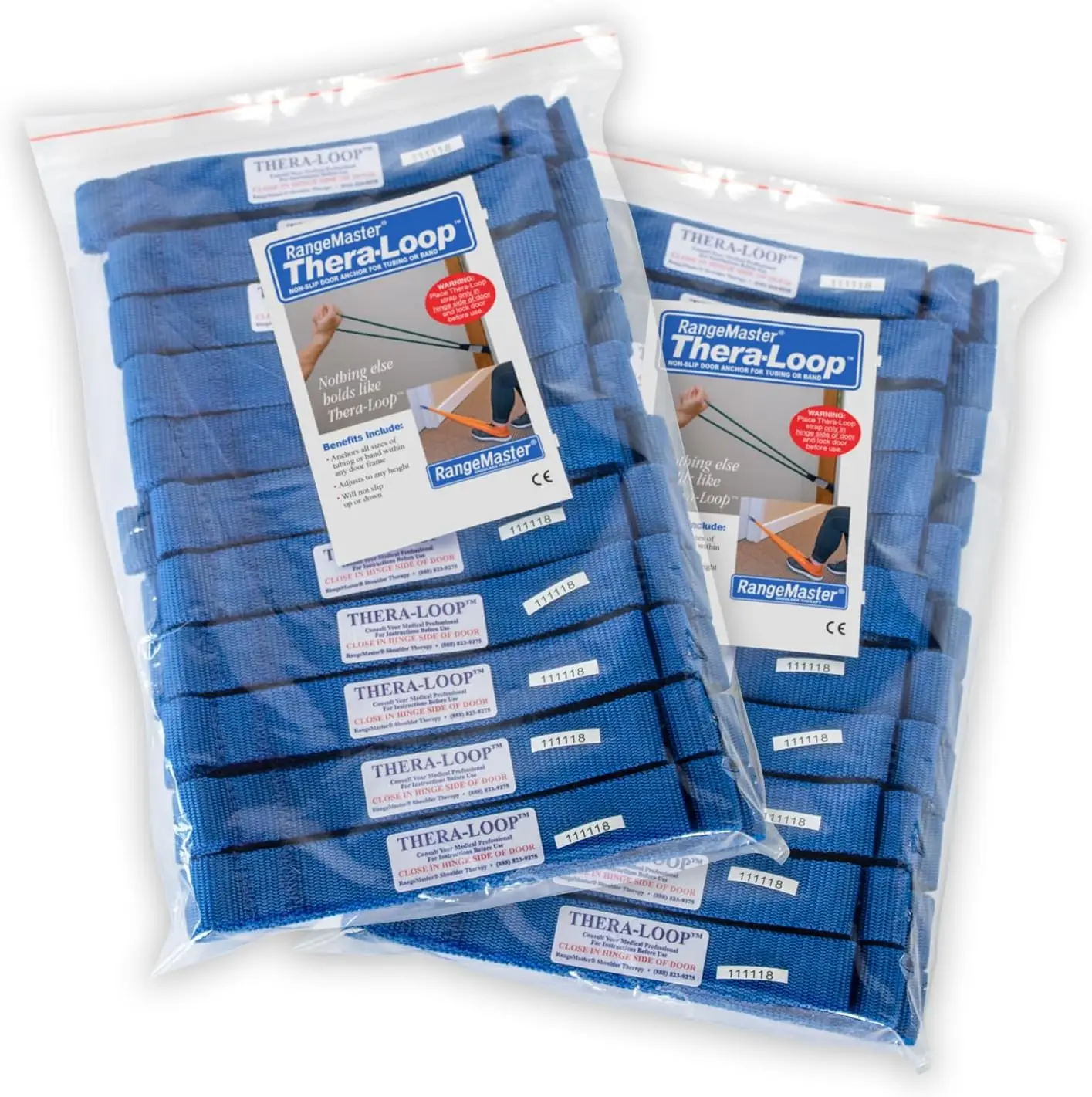 Door Anchors │ Non-Slip  Complements Exercise Bands or Tubes  Great for Exercising or Strengthening Act