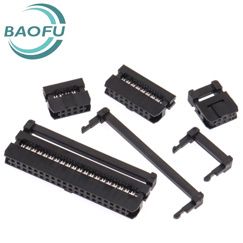 

5sets 2.0mm FC crimping head 2 * 3P/4P/5P/6P/7P/8P/10P-25P three piece IDC connector