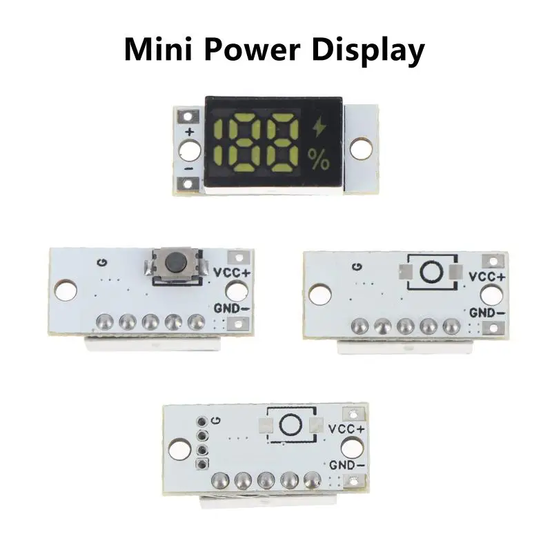 Professional 1S-4S Li-Battery Display for High-performance Electric Devices