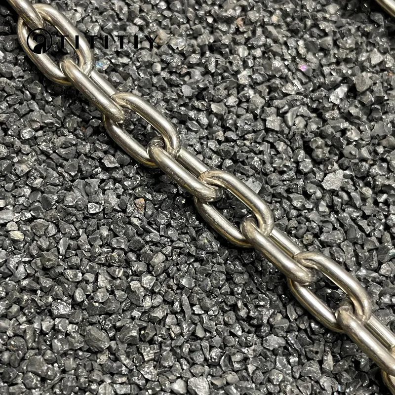 New Pure Titanium Necklace with Width 6.5mm Hip Hop Trend Ultra Light Anti Allergic Men Women Necklace Solid Sturdy Accessories