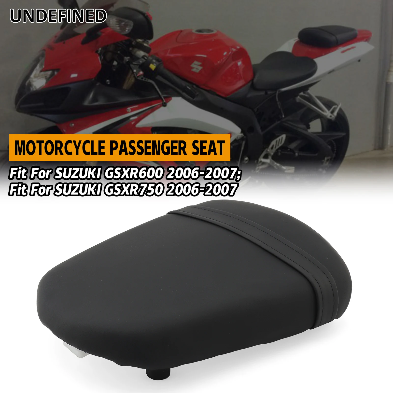 

For Suzuki GSXR600 GSXR750 2006 2007 Gsxr 600 750 K6 K7 Motorcycle Rear Passenger Cushion Pillion Seat